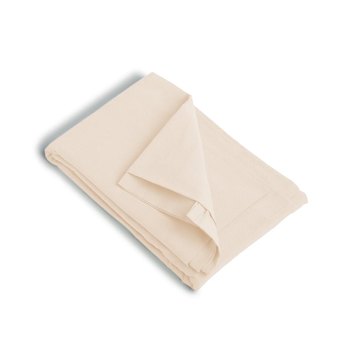 Drap Housse - Coton Lavé - Rose - Luna - Image 8