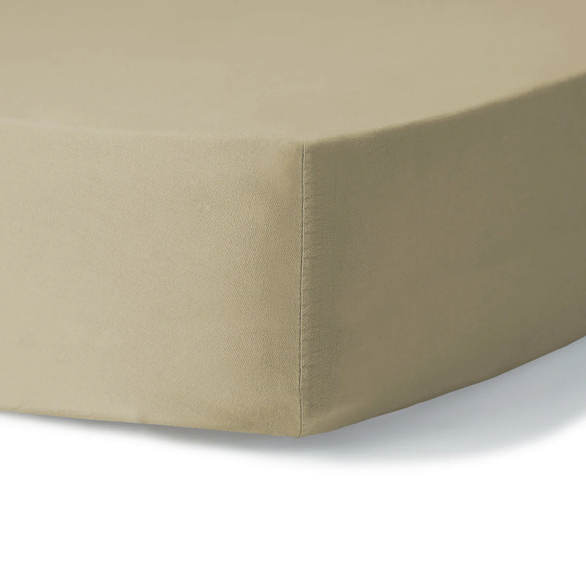 Drap Housse - Coton Lavé - Sable - Luna - Image 5