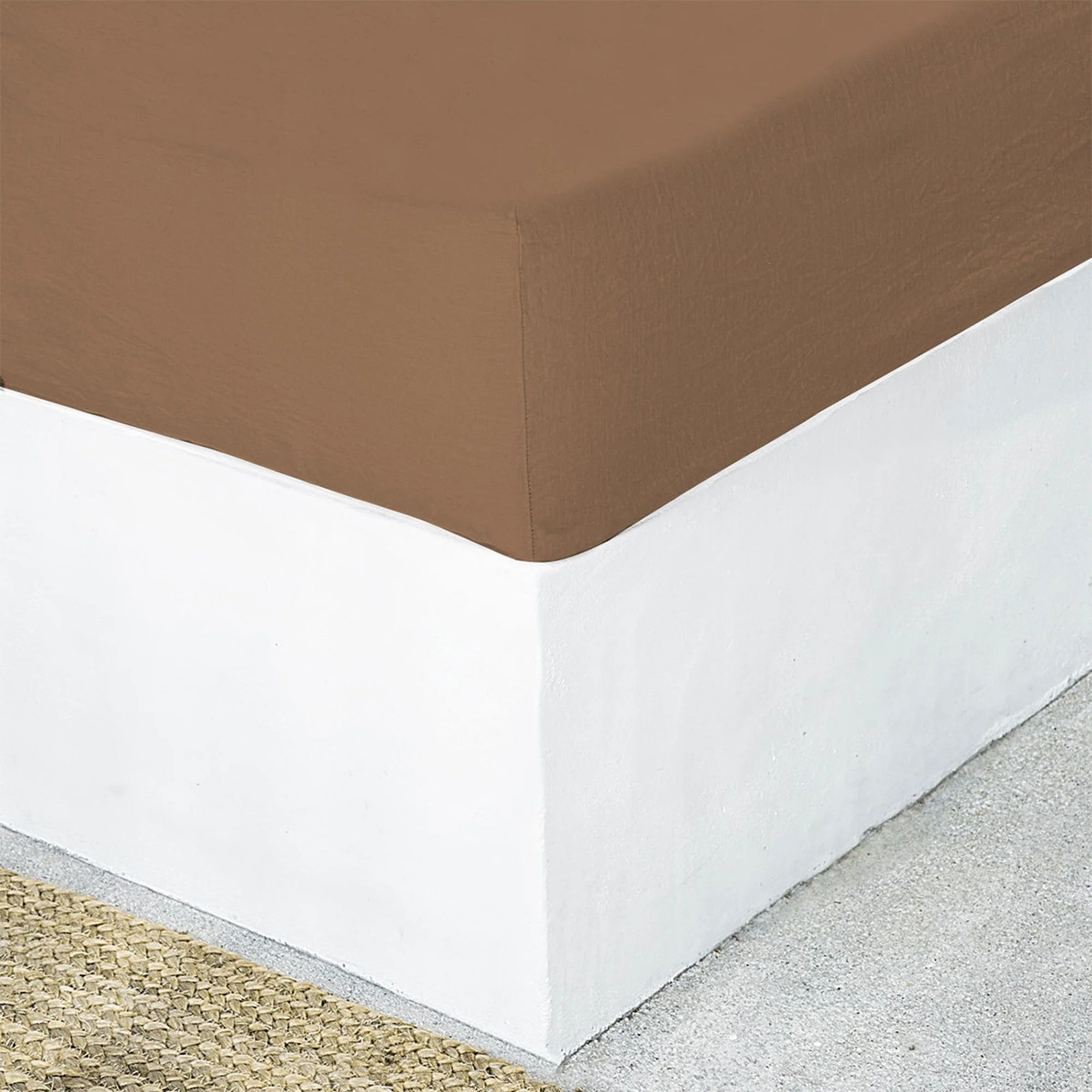Drap Housse - Lin Lavé - Caramel - Hortense - Image 19