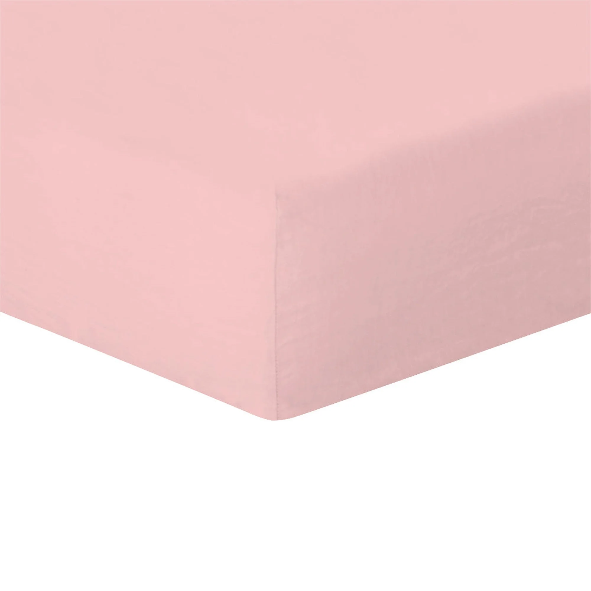 Drap Housse - Lin Lavé - Rose - Hortense - Image 3