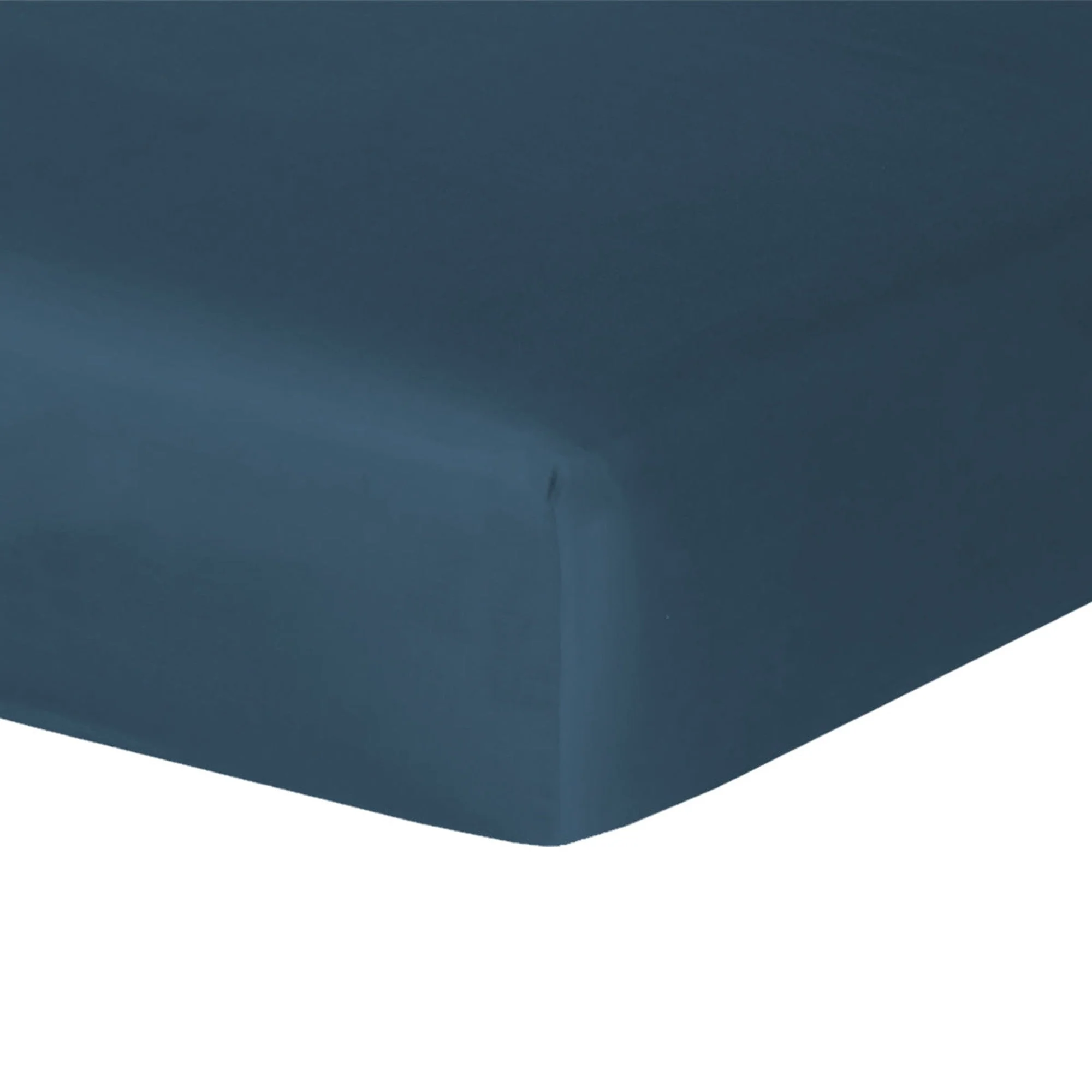 Drap Housse - Satin De Coton - Canard - Julia - Image 3