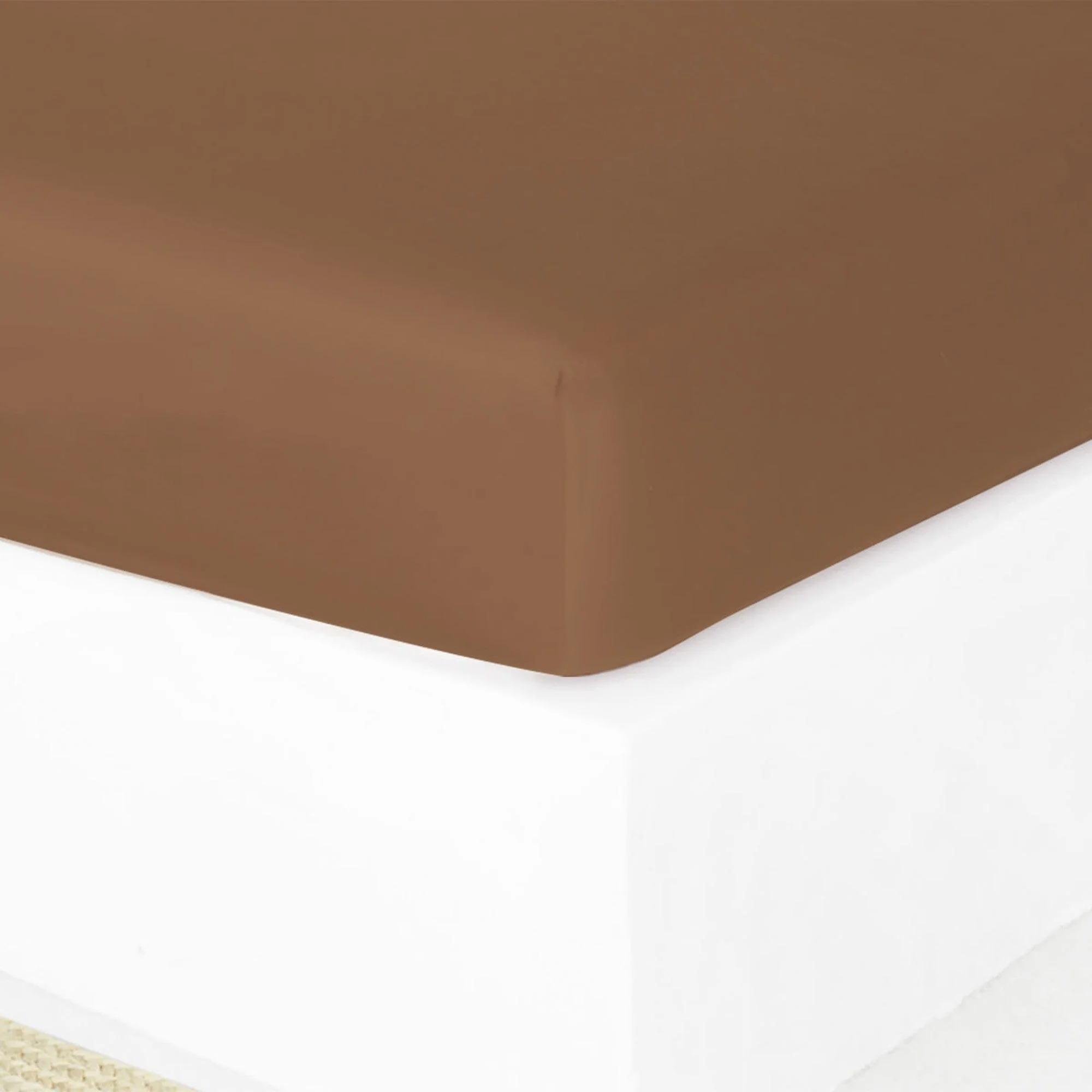 Drap Housse - Satin De Coton - Caramel - Julia - Image 16