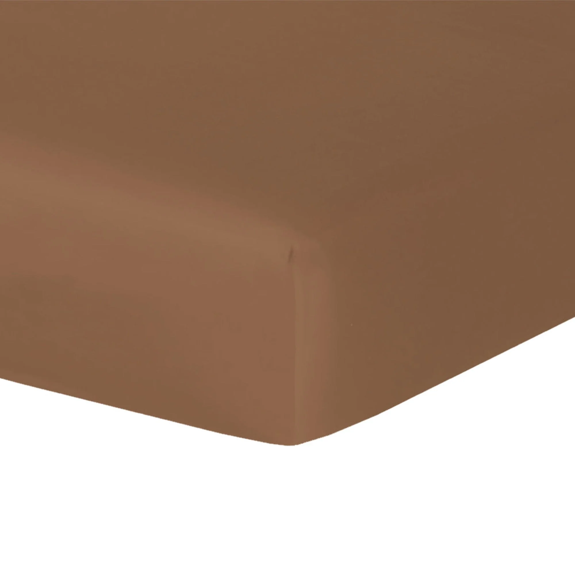 Drap Housse - Satin De Coton - Caramel - Julia - Image 2