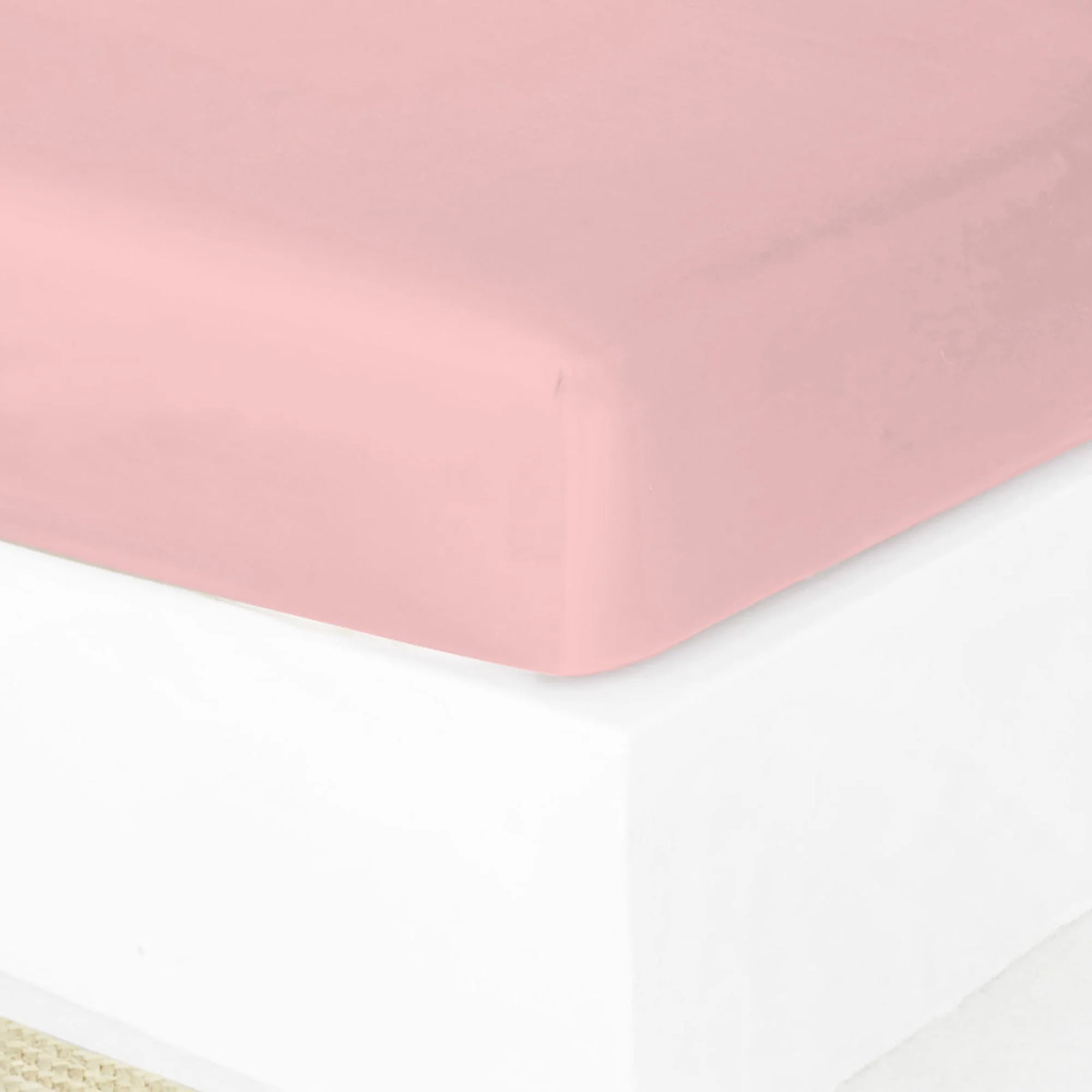 Drap Housse - Satin De Coton - Rose - Julia - Image 7
