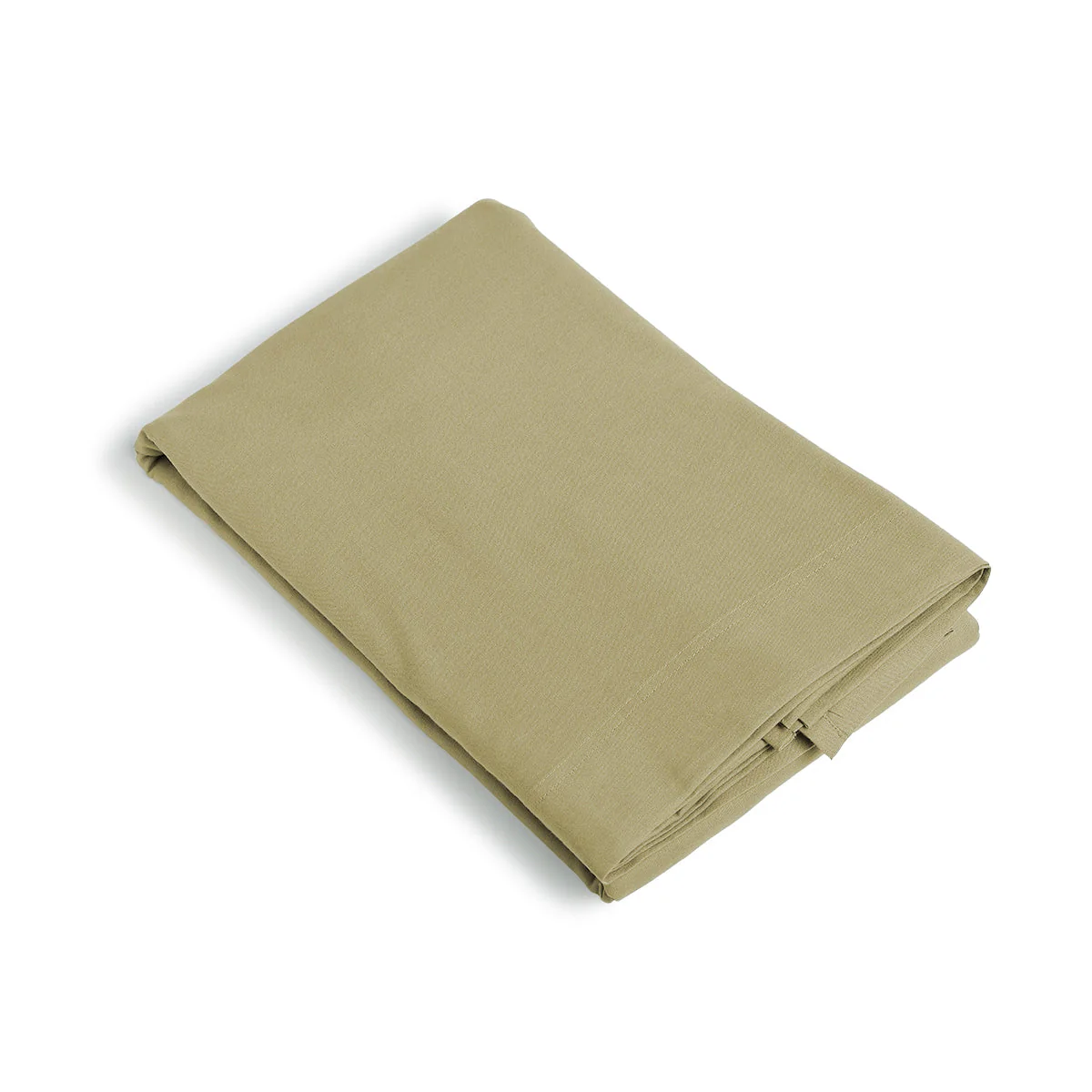 Drap Plat - Coton Lavé - Sable - Luna - Image 7