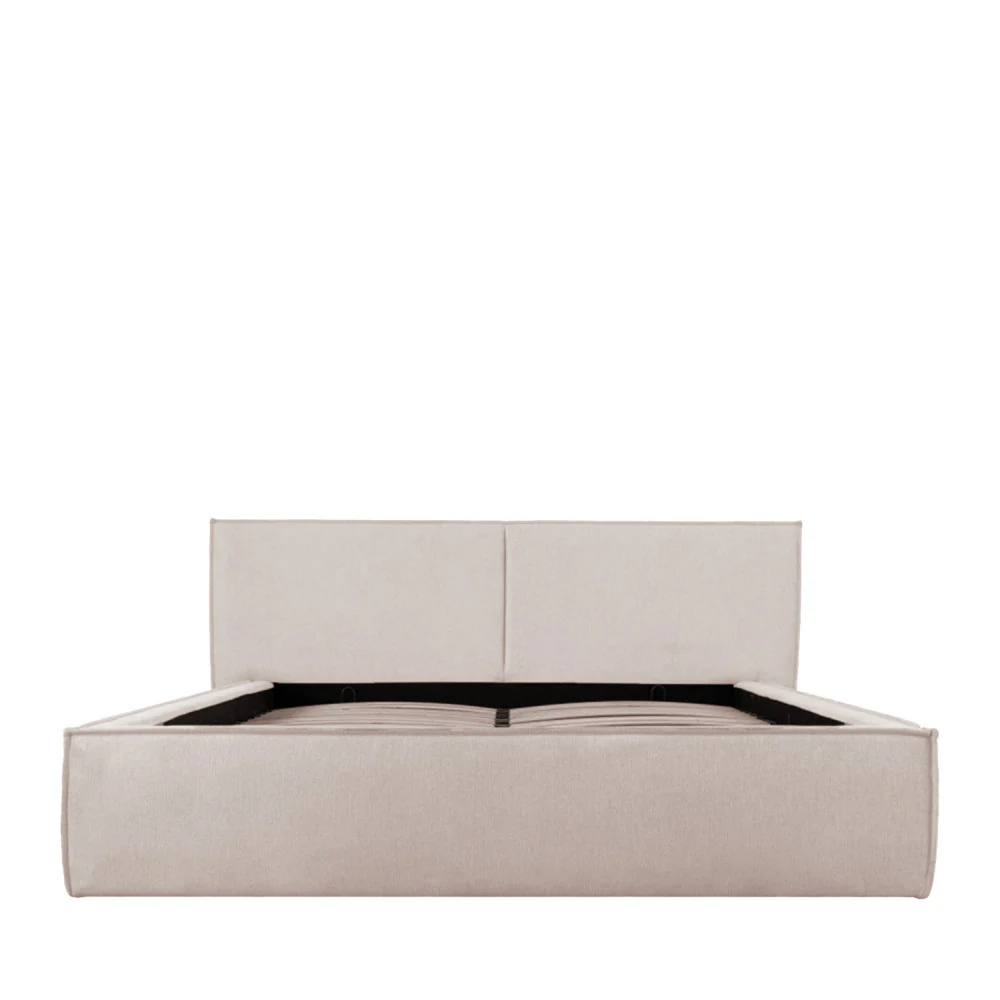 Libéria - Lit Coffre - Tissu - Écru - Image 2