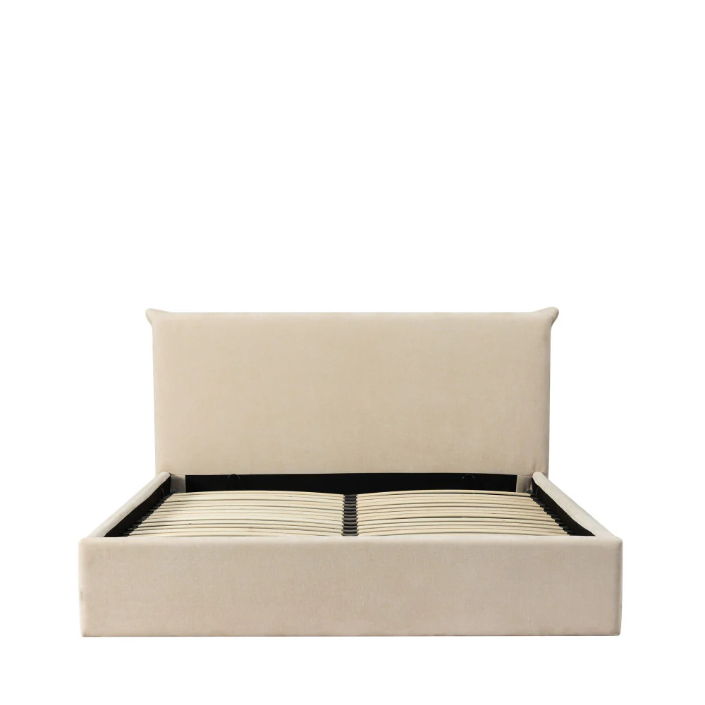 Mac Beth - Lit Coffre - Tissu - Écru - Image 2