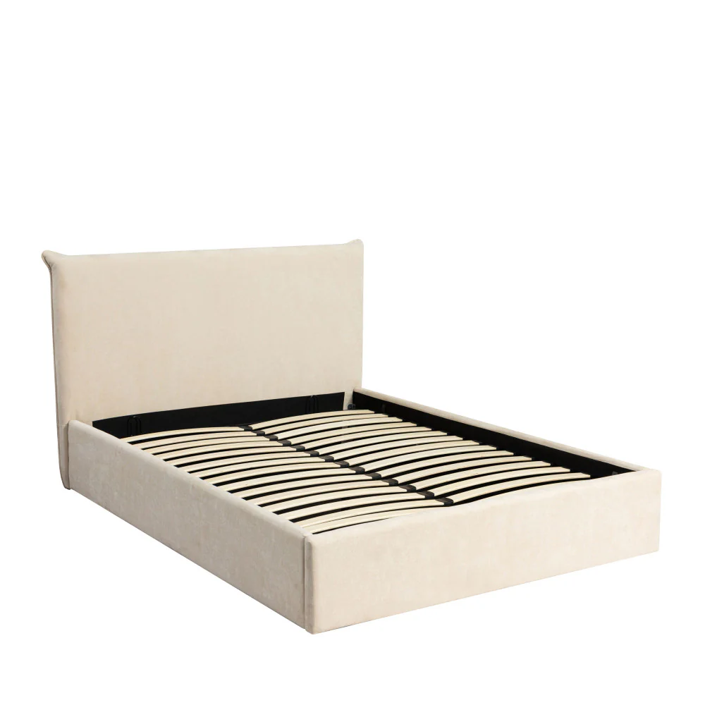 Mac Beth - Lit Coffre - Tissu - Écru - Image 3