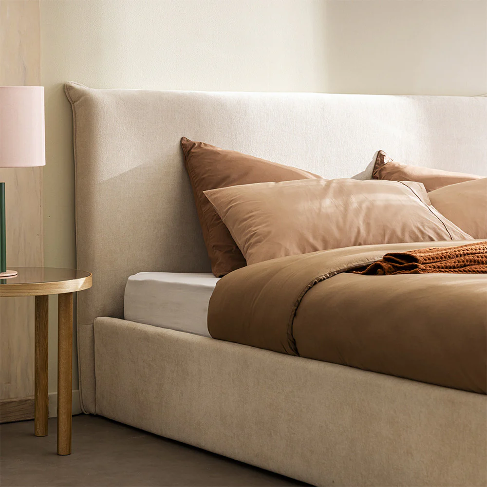 Mac Beth - Lit Coffre - Tissu - Écru - Image 5