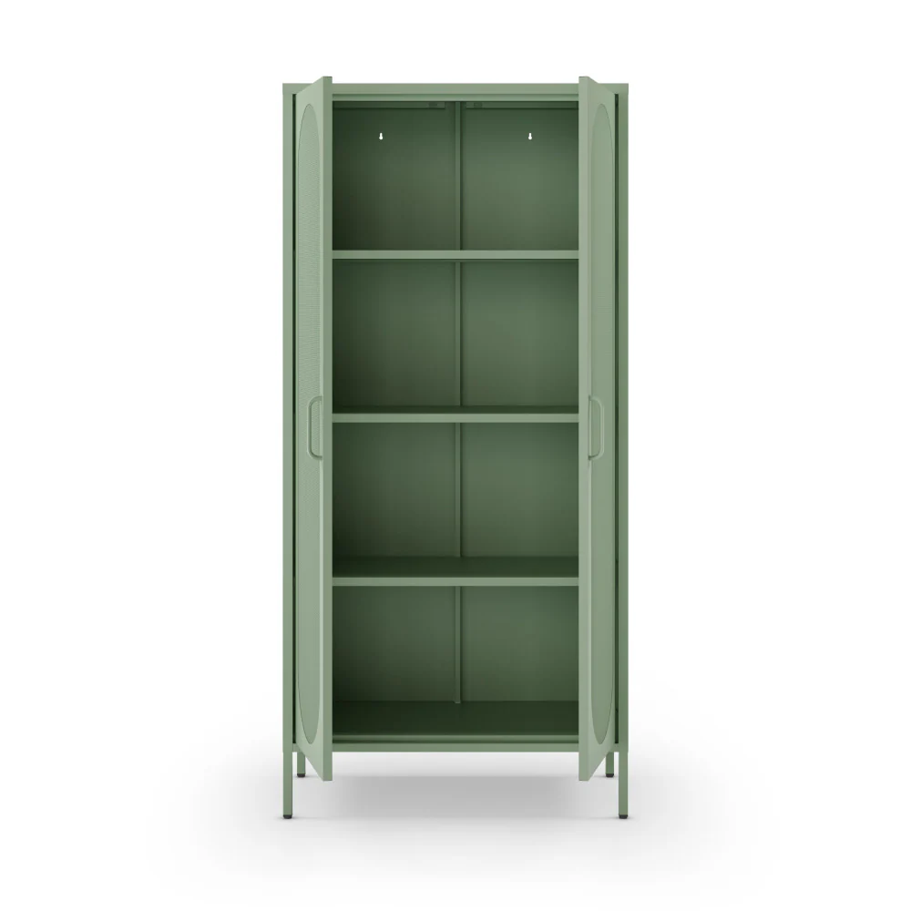 Zio - Vaisselier 2 Portes - Métal - Vert menthe - Image 5