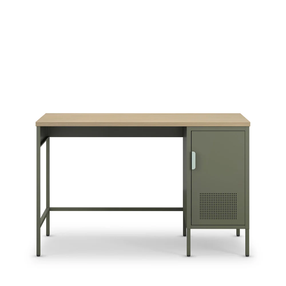 Adel - Bureau 1 Porte - Métal - Vert - Image 2