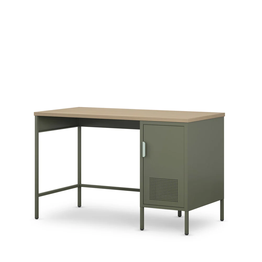 Adel - Bureau 1 Porte - Métal - Vert - Image 4
