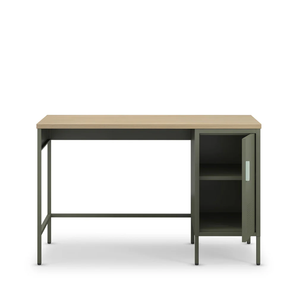 Adel - Bureau 1 Porte - Métal - Vert - Image 5