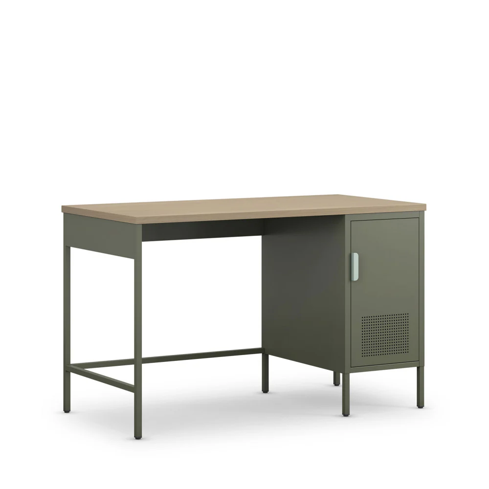 Adel - Bureau 1 Porte - Métal - Vert - Image 6