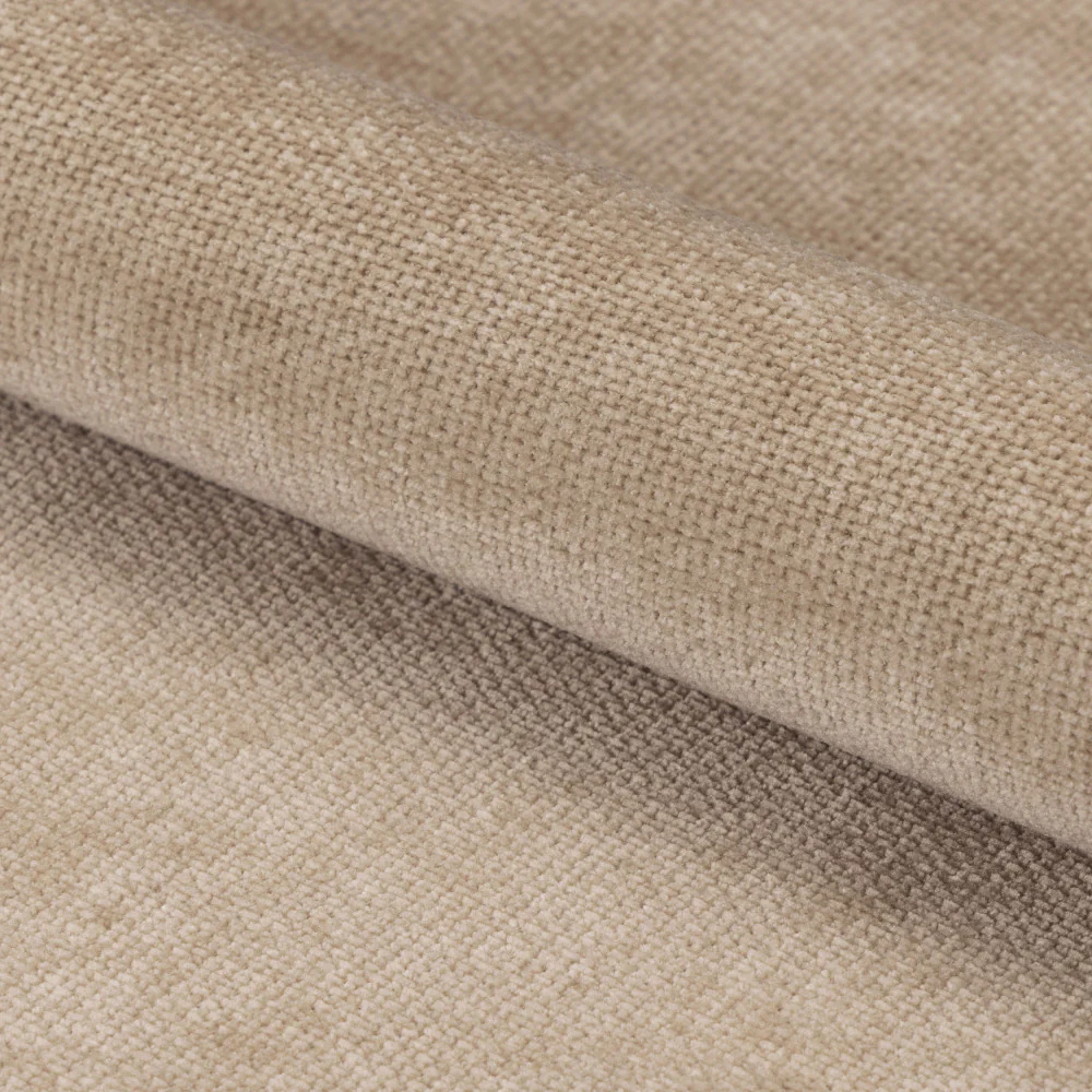 Anabate - Lot De 2 Fauteuils De Table - Tissu & Bois - Beige - Image 5