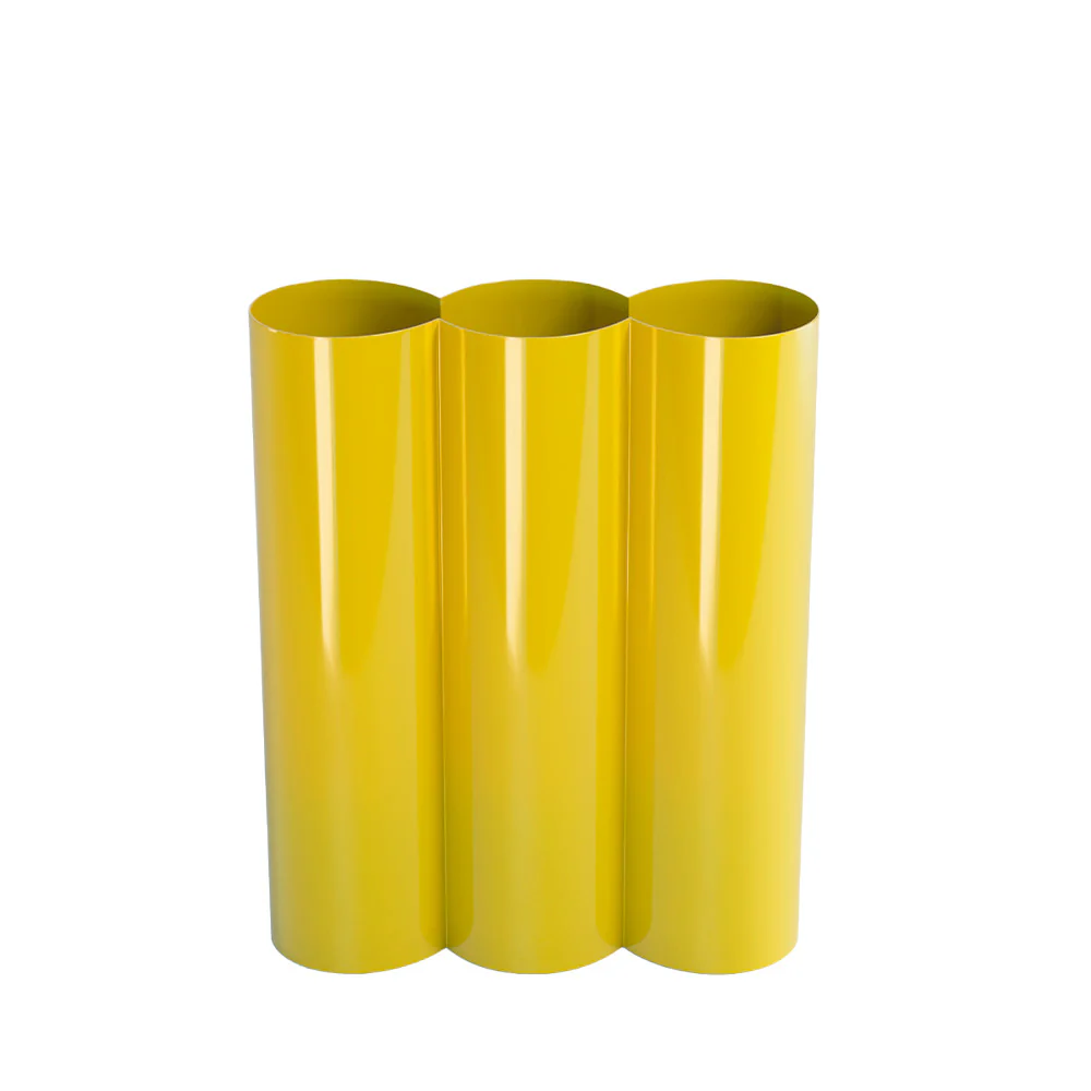 Flora - Vase - Métal - Jaune - Image 2