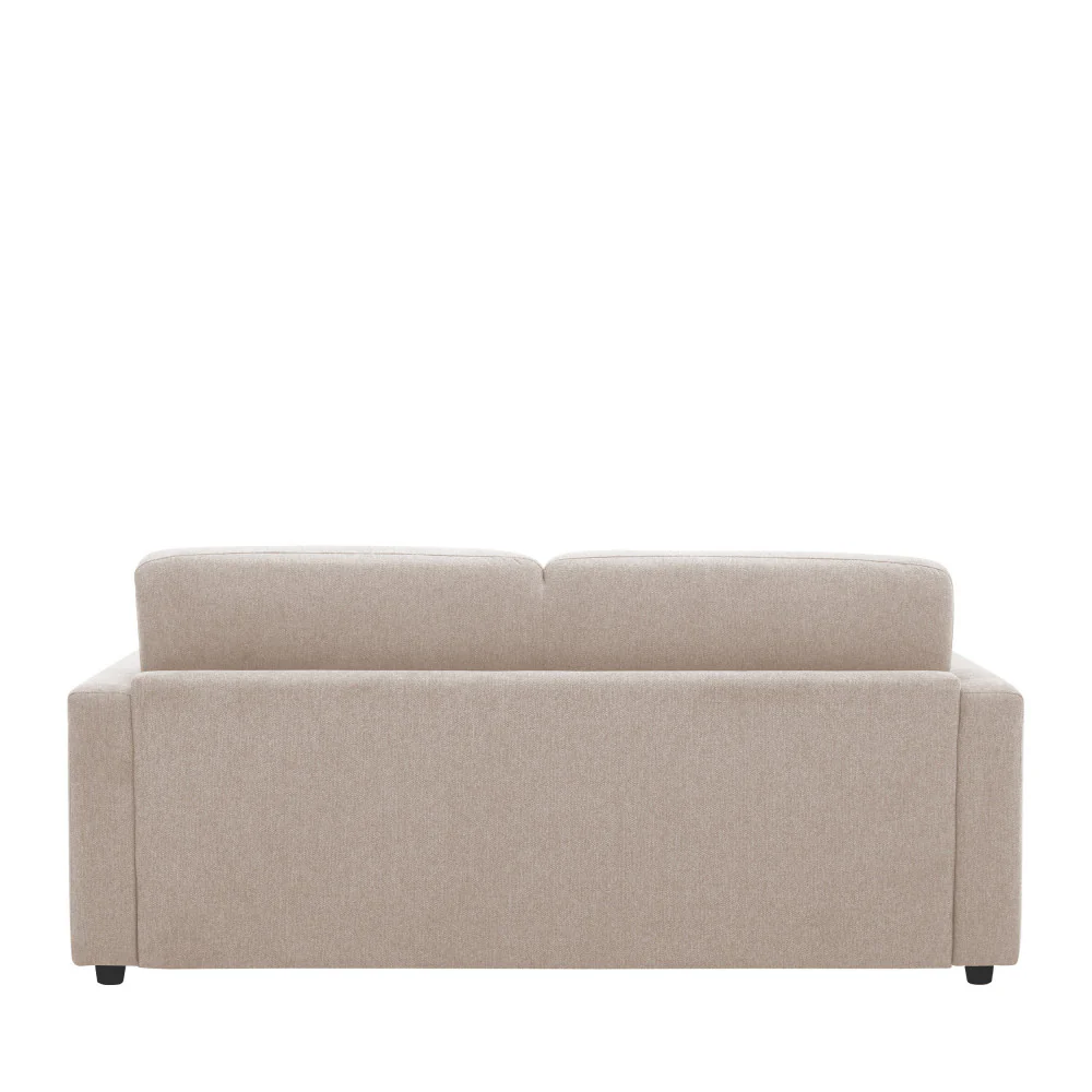 Morena - Canapé Convertible Express 3 Places - Tissu - Beige - Image 10