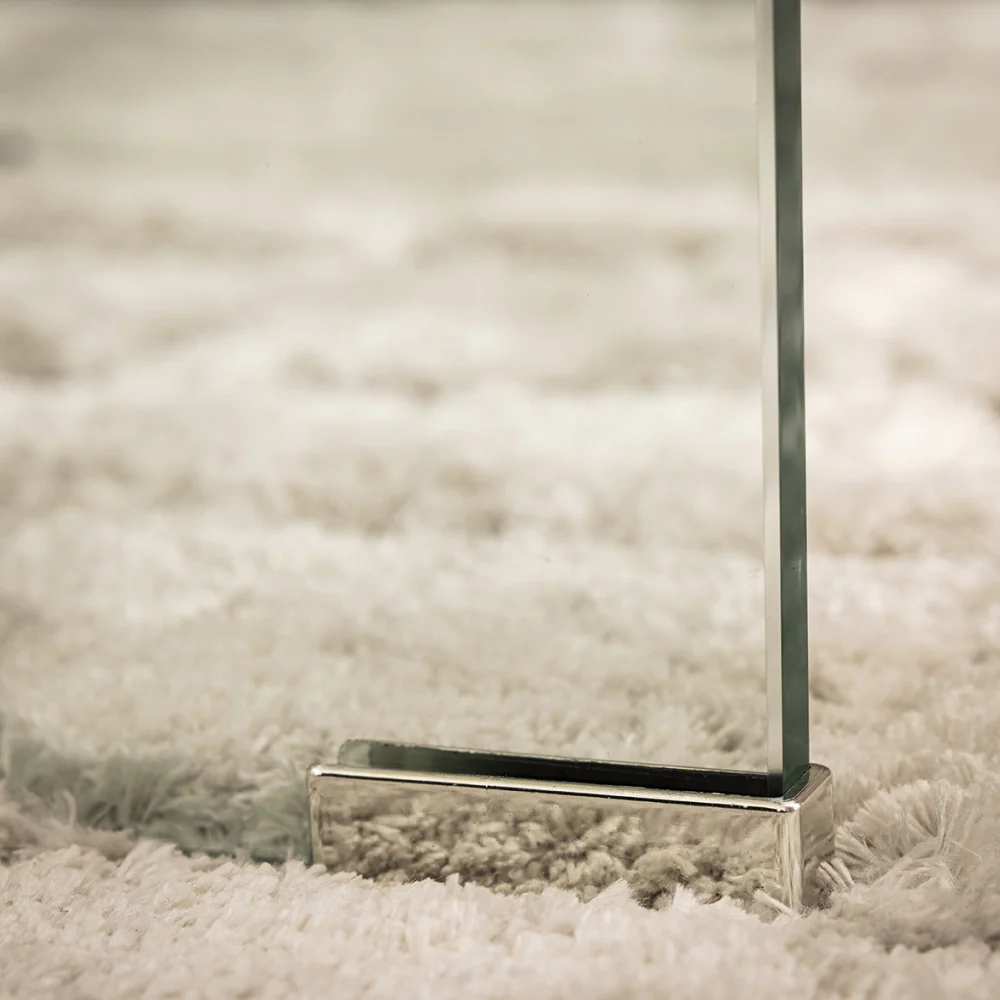 Nido - Lot De 2 Tables Basses Gigognes - Verre - Transparent - Image 5
