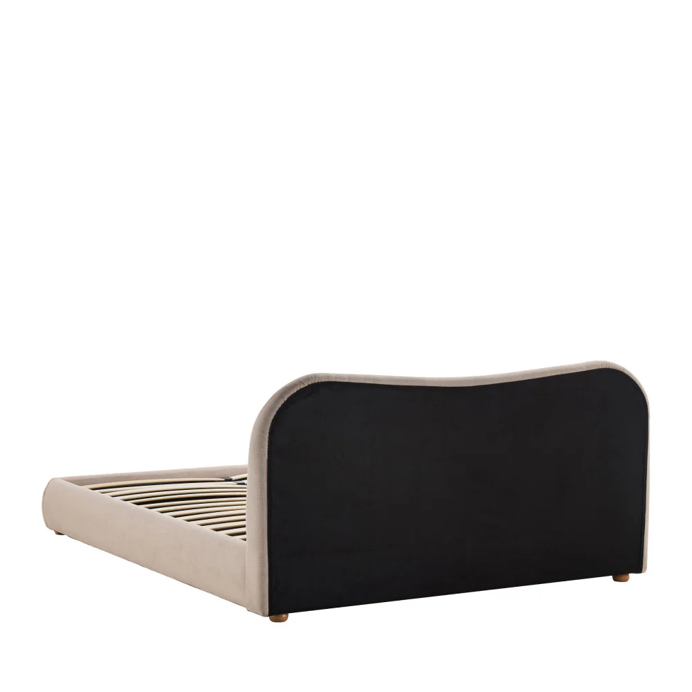 Napo - Lit Coffre - Tissu - Beige - Image 8