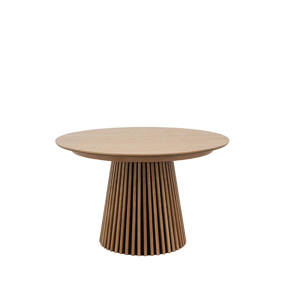 Lea - Table À Manger Extensible 4 À 8 Personnes - Bois - Bois clair - Image 2
