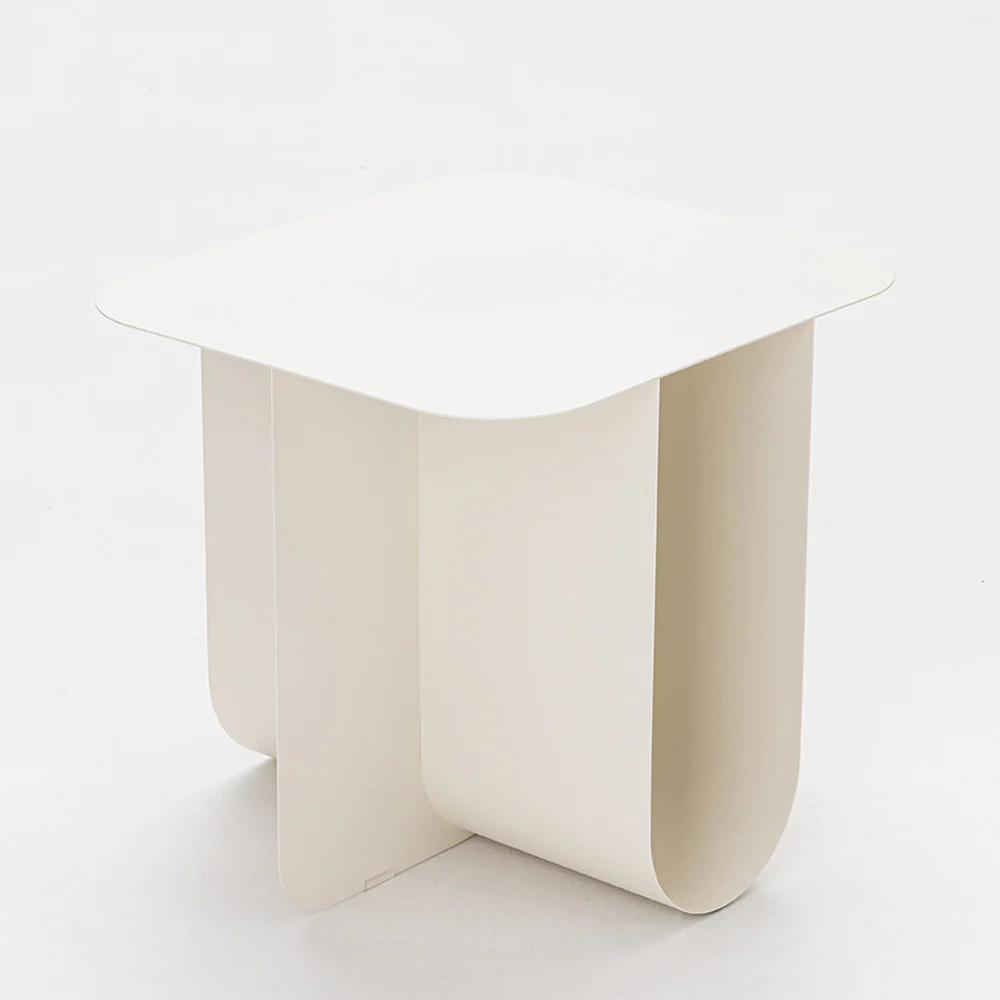 Blum - Table D'appoint - Métal - Beige - Image 3