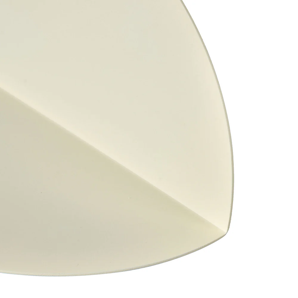 Nuagio - Lot De 2 Étagères Murales Demi-cercle - Métal - Beige - Image 7