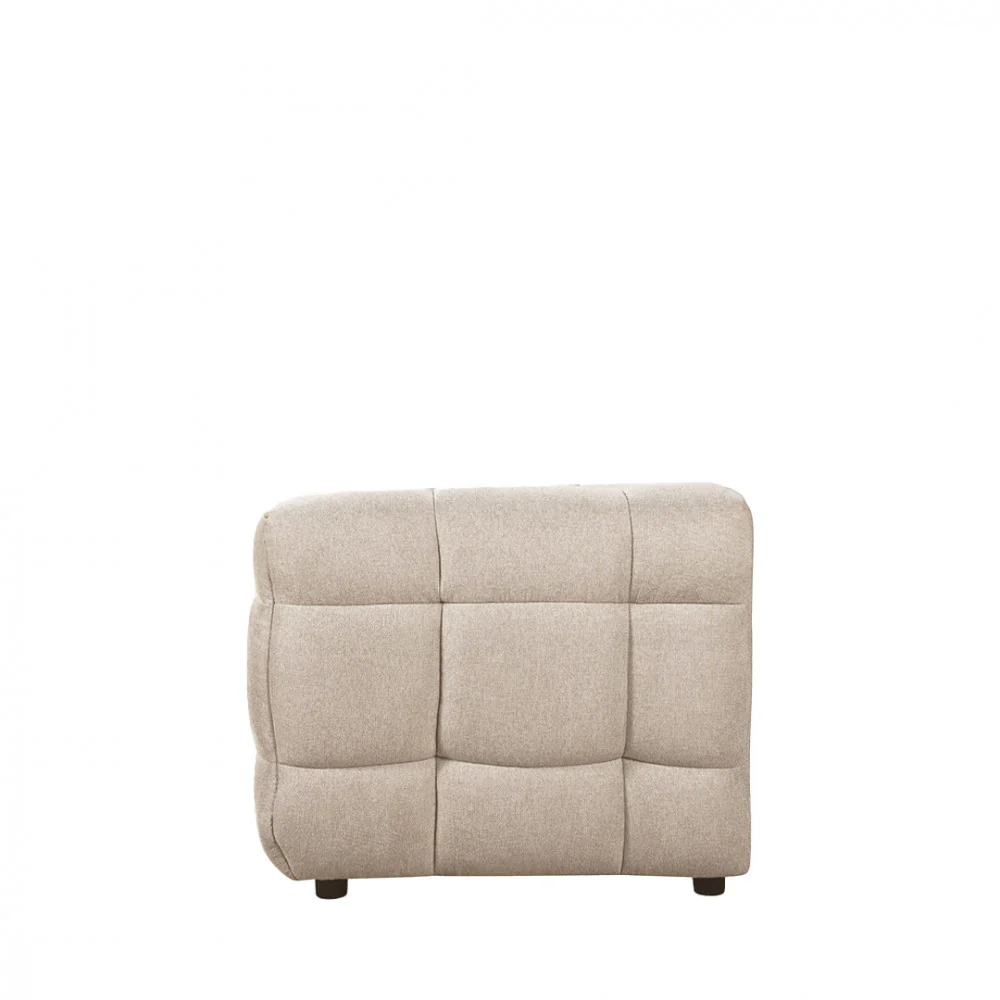 Bolly - Canapé Droit 3 Places - Tissu - Beige chiné - Image 8