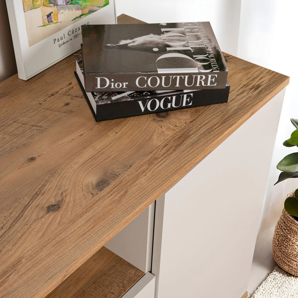 Fritz - Buffet 4 Portes - Bois - Beige - Image 7