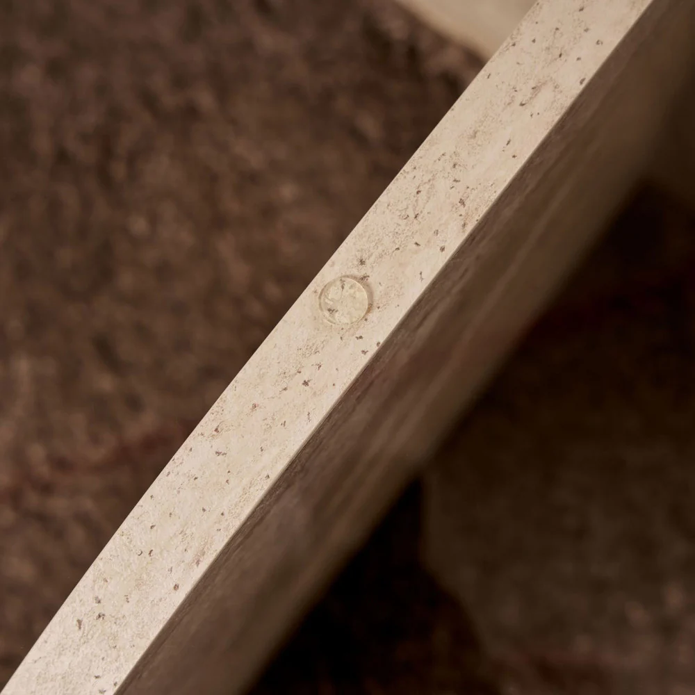 Bully - Table Basse Ronde Trempé Et - Verre - Beige - Image 6