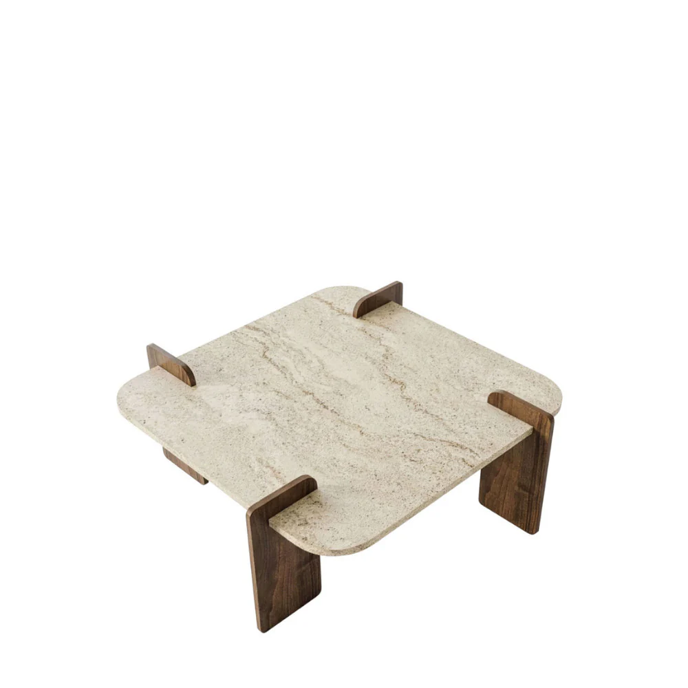 Soleni - Table Basse Et - Bois - Beige - Image 3