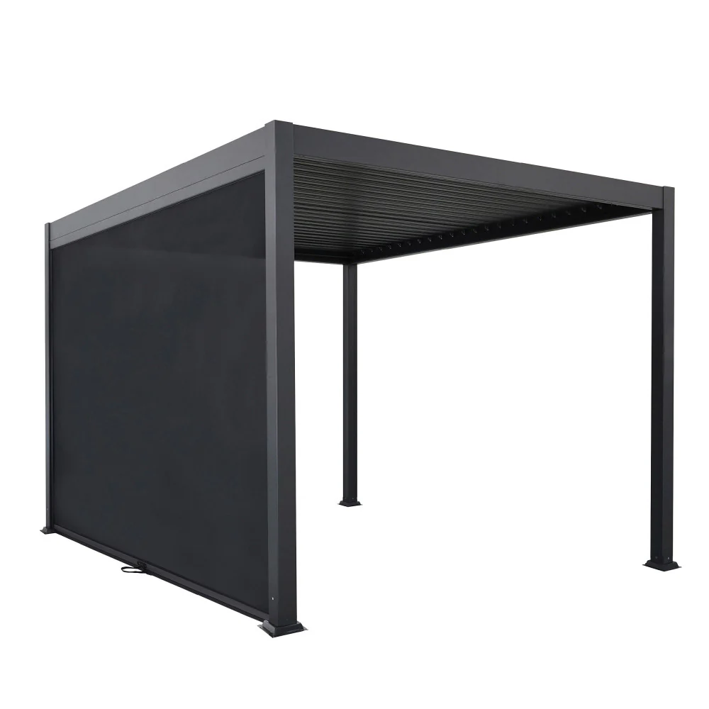 Tero - Store Pour Pergola Bioclimatique - Gris foncé - Image 4
