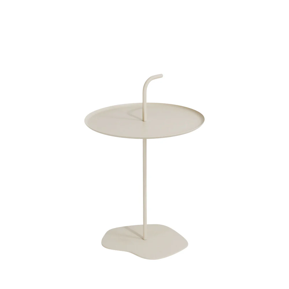 Sivo - Table D'appoint De Jardin - Métal - Beige - Image 2