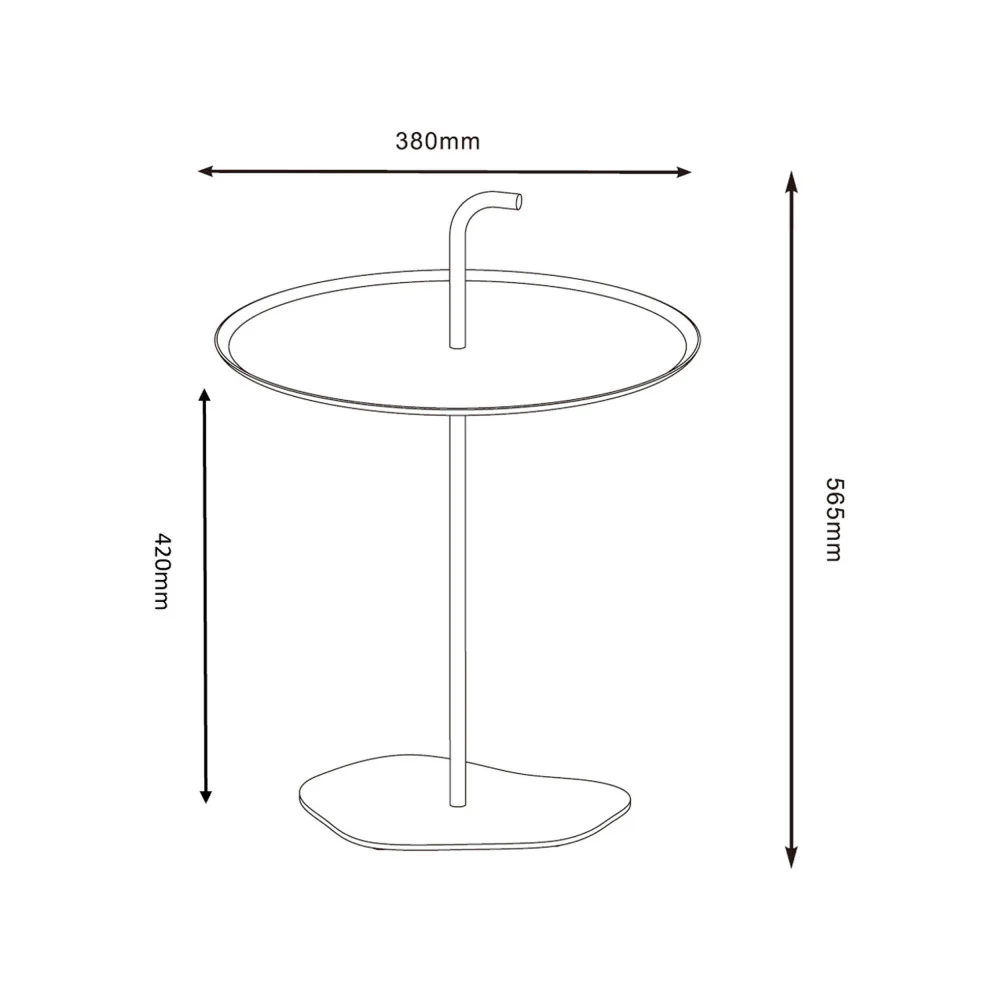 Sivo - Table D'appoint De Jardin - Métal - Vert - Image 5