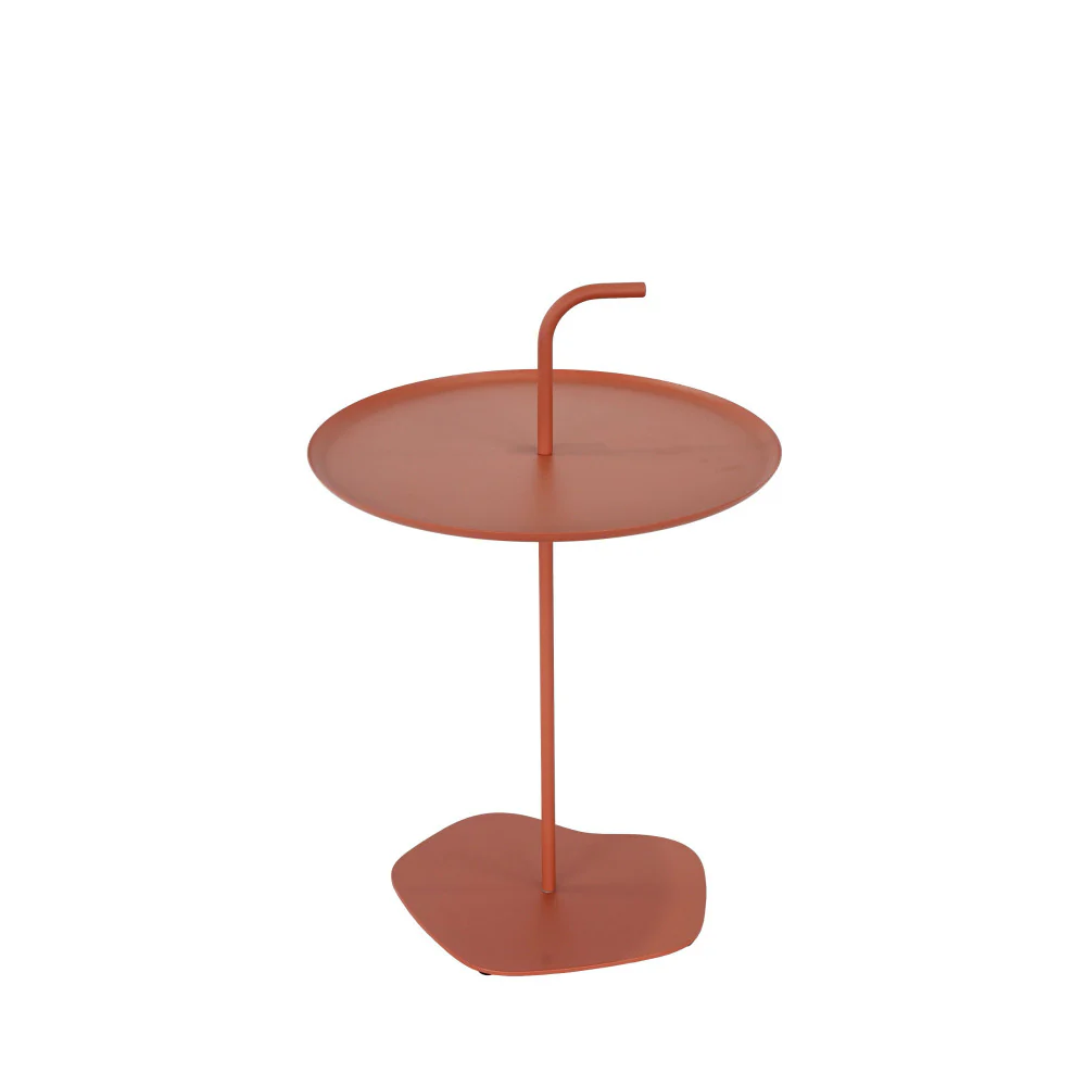 Sivo - Table D'appoint De Jardin - Métal - Terracotta - Image 2