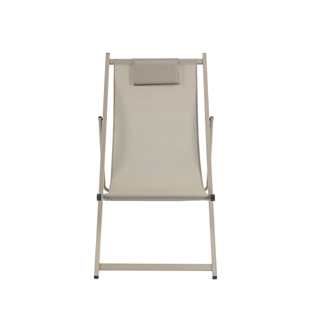 Brisa - Lot De 2 Chiliennes - Aluminium - Beige - Image 3