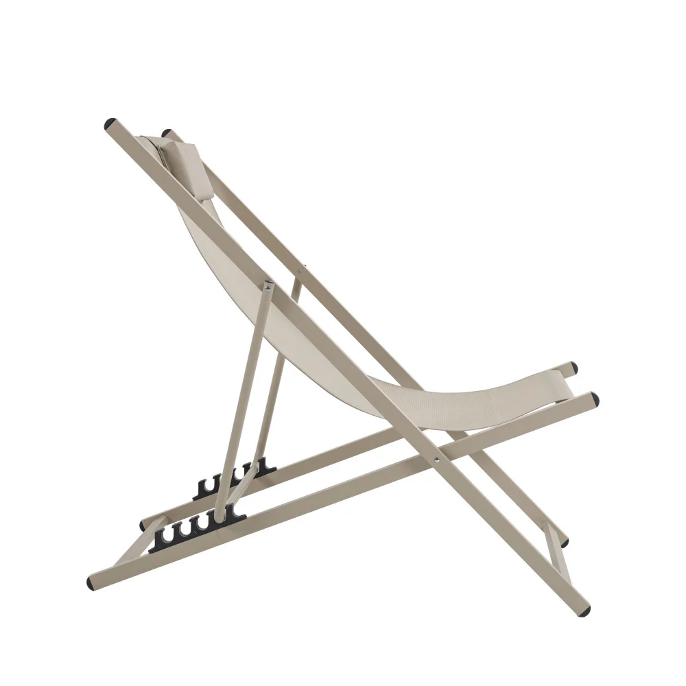 Brisa - Lot De 2 Chiliennes - Aluminium - Beige - Image 6