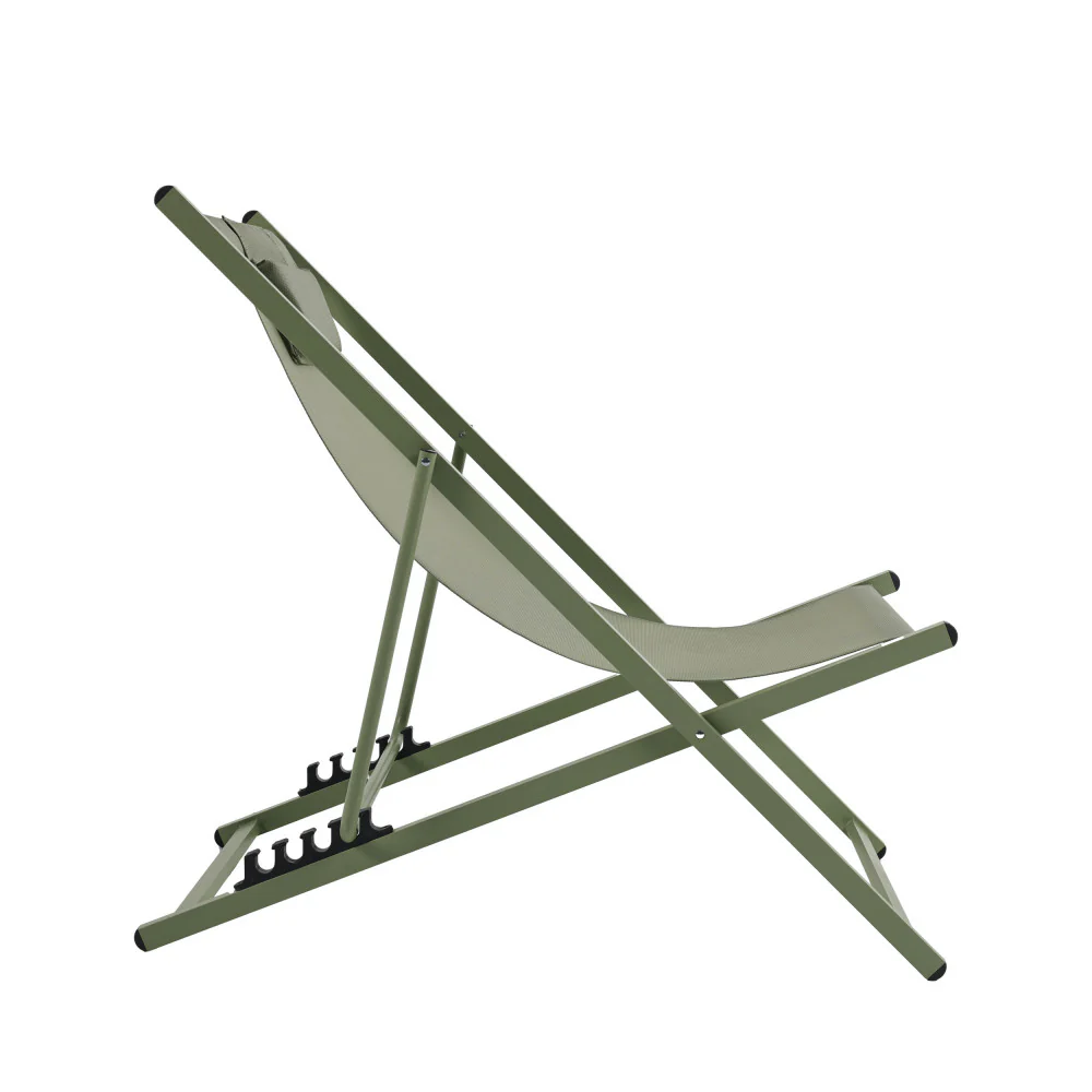 Brisa - Lot De 2 Chiliennes - Aluminium - Vert - Image 6