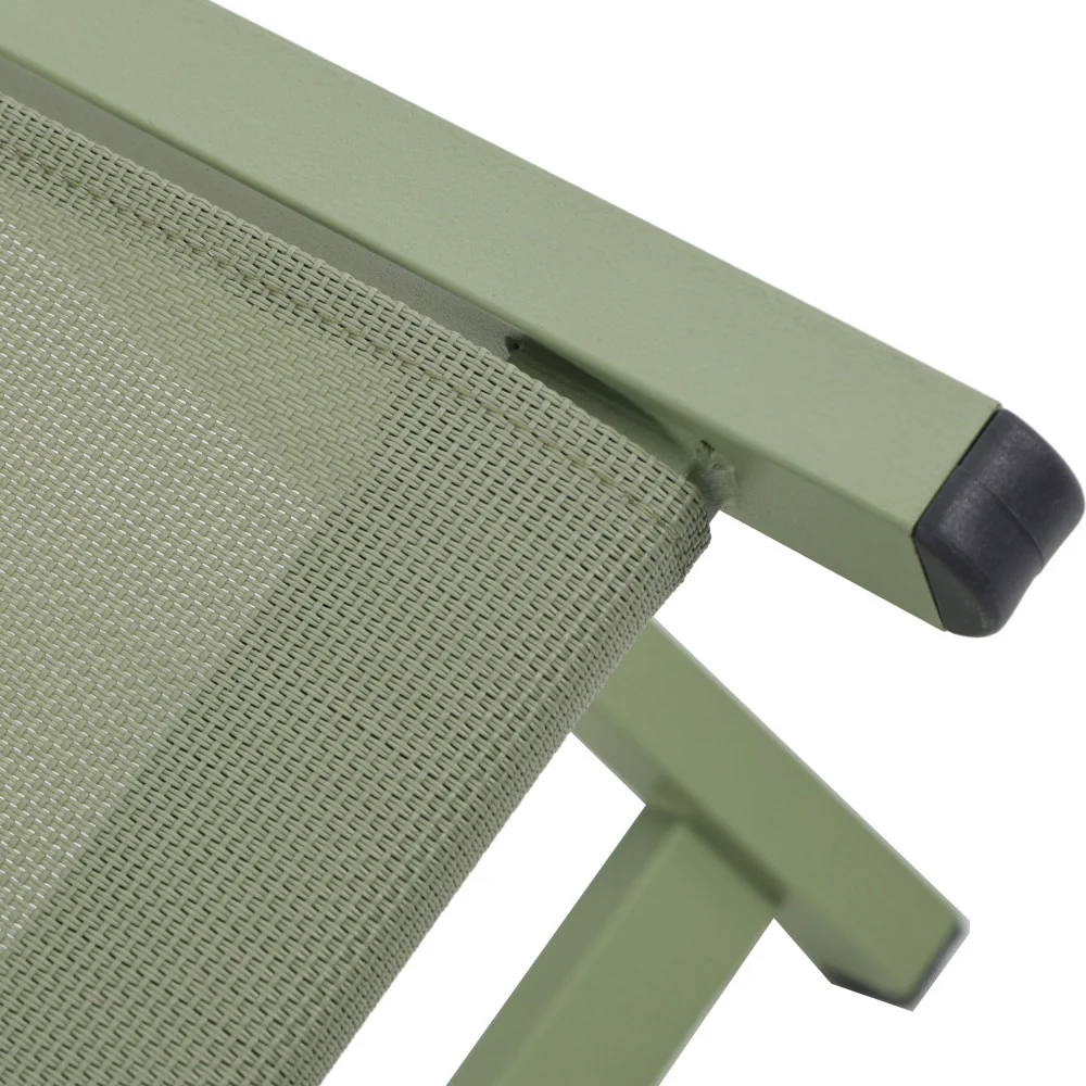 Brisa - Lot De 2 Chiliennes - Aluminium - Vert - Image 8