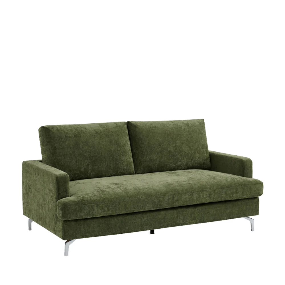 Sophie - Canapé 3 Places - Tissu - Vert olive - Image 3