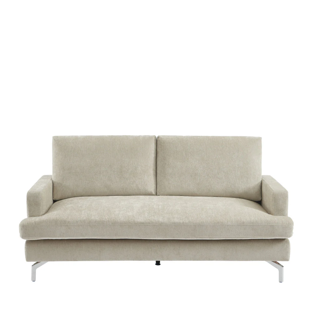 Sophie - Canapé 3 Places - Tissu - Beige - Image 2