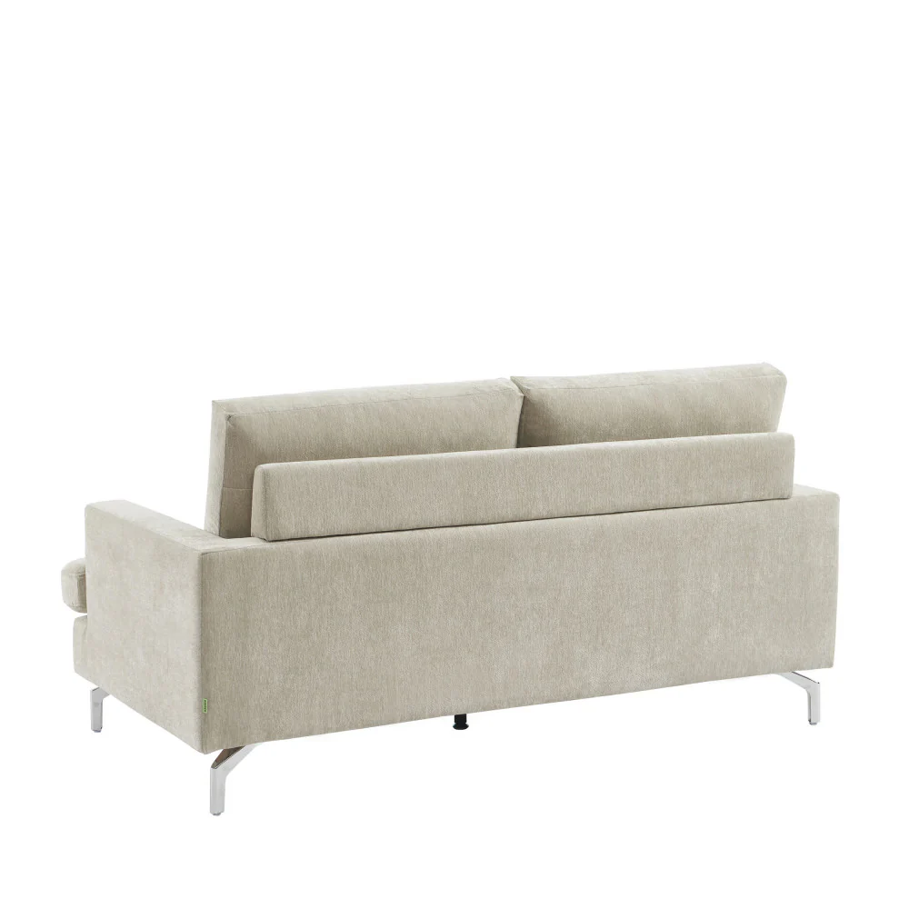 Sophie - Canapé 3 Places - Tissu - Beige - Image 6