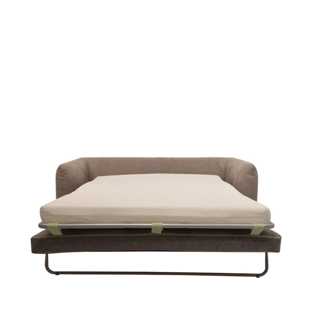 Wiame - Canapé Convertible 2,5 Places - Tissu - Taupe - Image 10