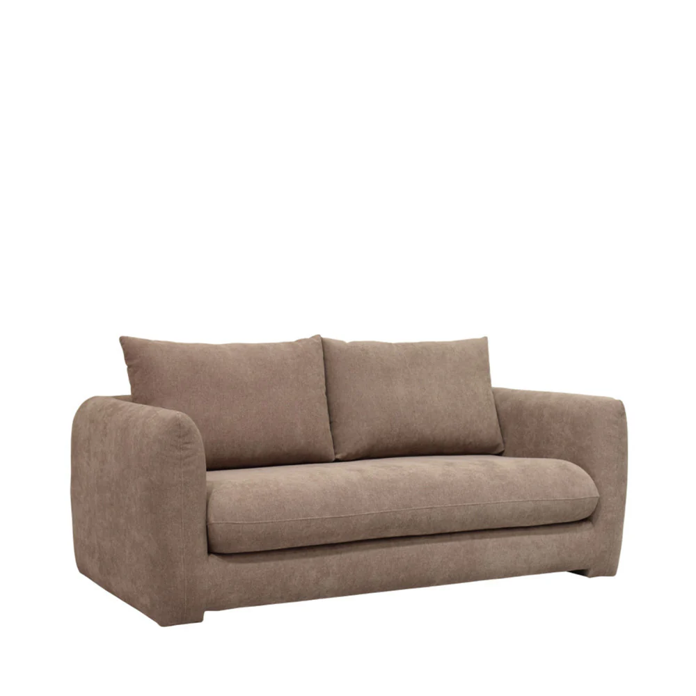 Wiame - Canapé Convertible 2,5 Places - Tissu - Taupe - Image 7