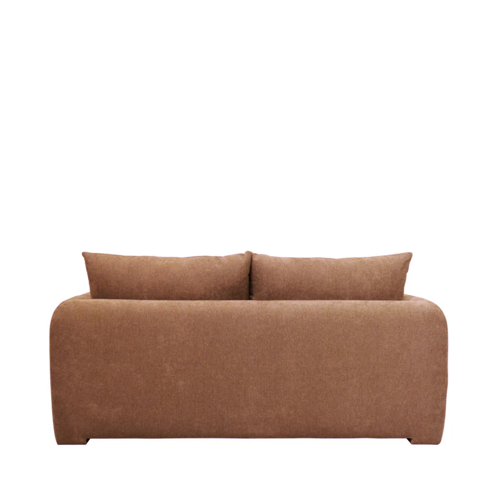 Wiame - Canapé Convertible 2,5 Places - Tissu - Terracotta - Image 8