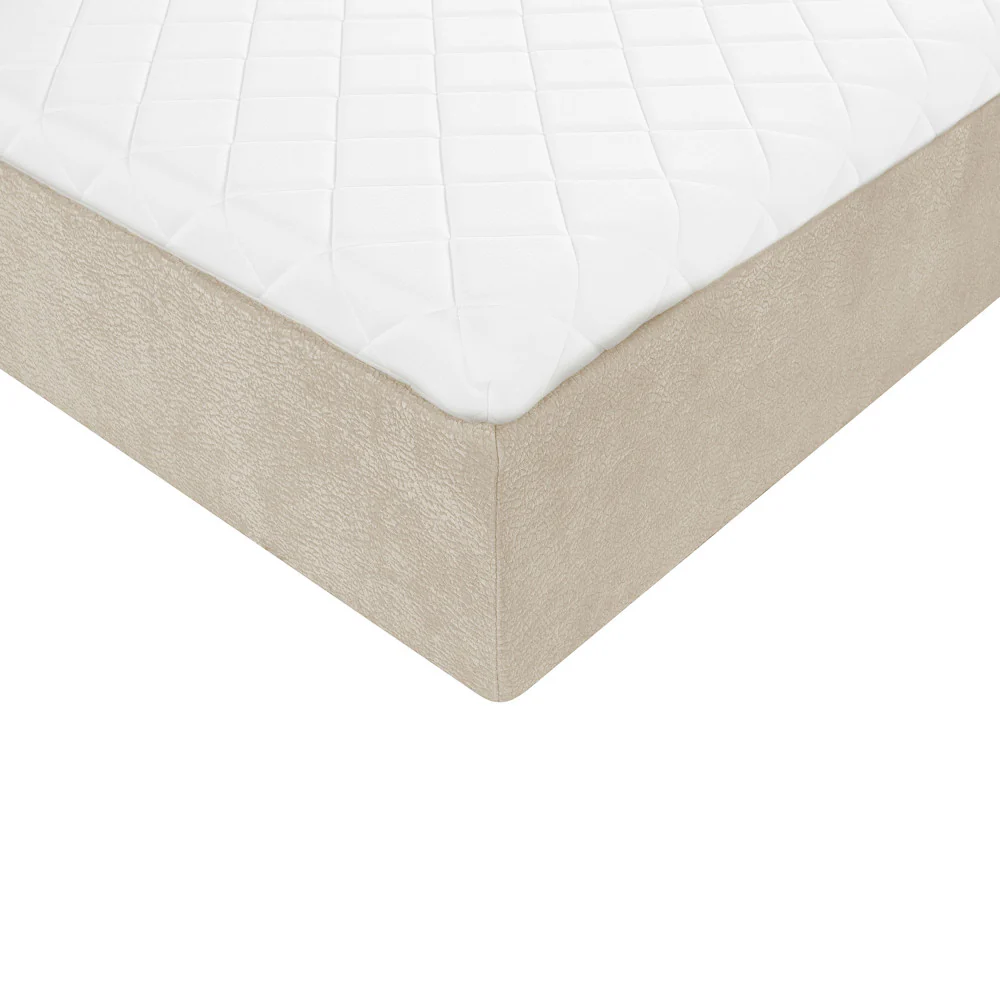 Air Nest - Lit Complet Compressé Boxspring - Tissu - Beige - Image 10