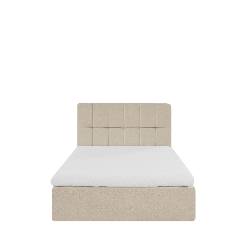 Air Nest - Lit Complet Compressé Boxspring - Tissu - Beige - Image 2