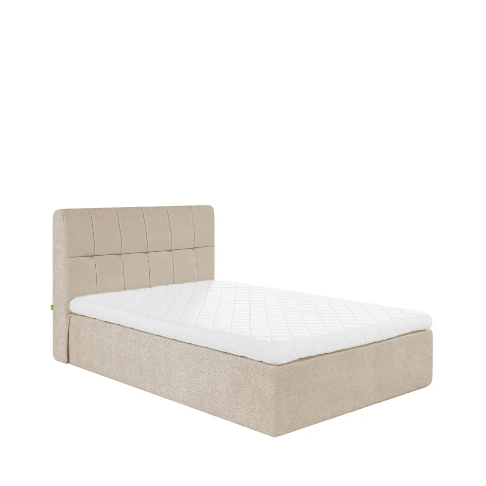 Air Nest - Lit Complet Compressé Boxspring - Tissu - Beige - Image 3
