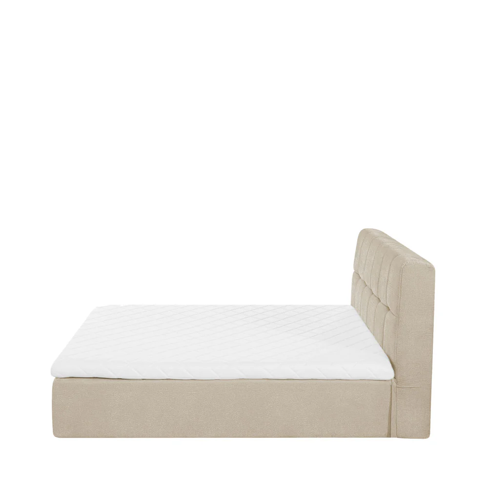 Air Nest - Lit Complet Compressé Boxspring - Tissu - Beige - Image 4