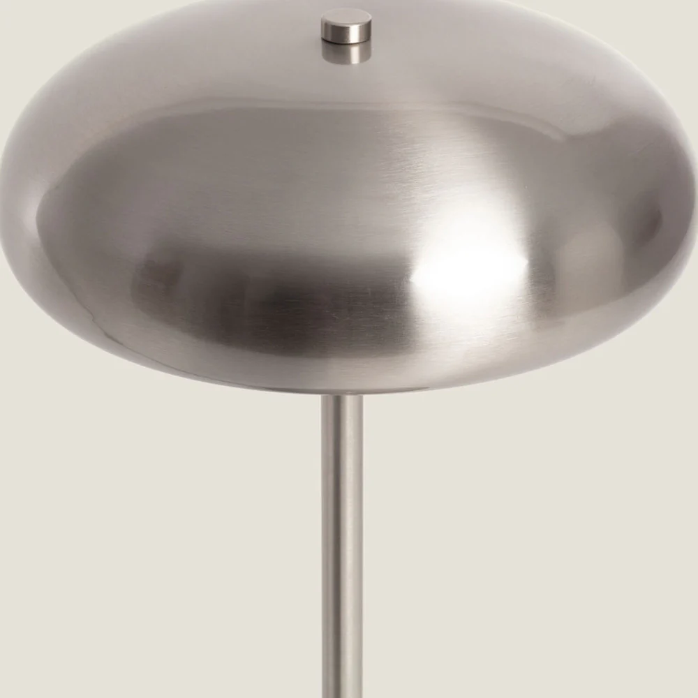 Nalo - Lampe À Poser Champignon - Chrome - Image 5