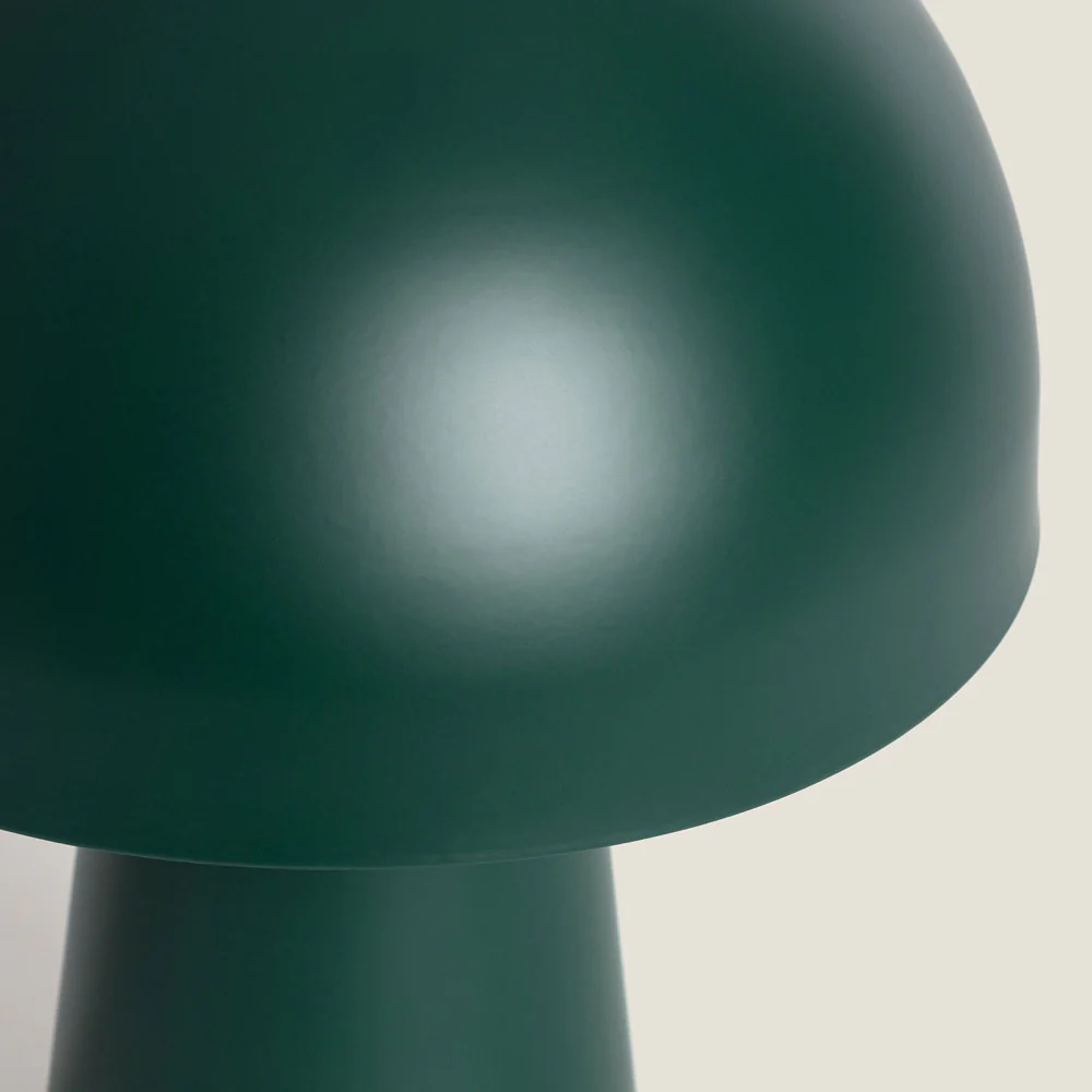 Sora - Lampe À Poser Champignon - Métal - Vert - Image 8